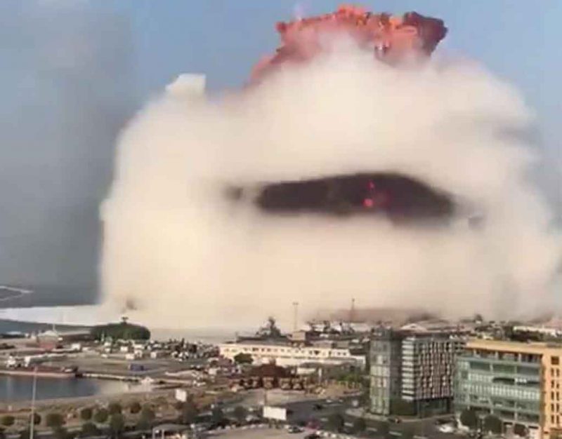 Blast Nearly Levels Beirut
