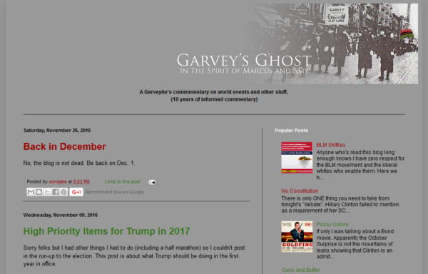 Interview With Sondjata of <em>Garvey’s Ghost</em> Blog