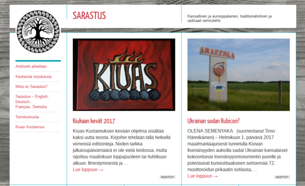 Translations Of Brett Stevens In Finnish