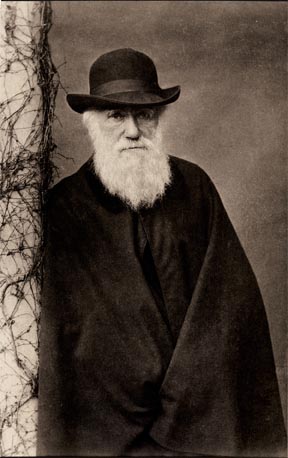 Charles Darwin, author of Natural Selection, is not amused.