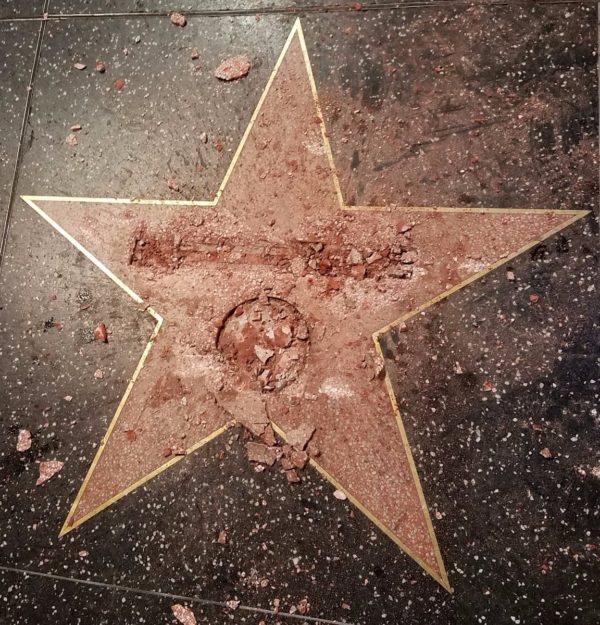 damaged_donald_trump_hollywood_star