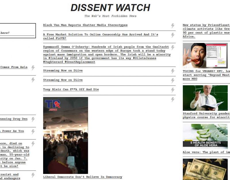 <em>DissentWatch</em> Compiles News Of Those Banned On Social Media