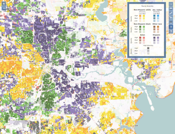 Diversity Map Shows Migration Of Americans — Away From Diversity