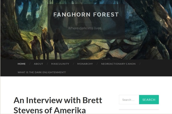 Interview with Brett Stevens on Fanghorn Forest