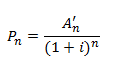 future_discount_equation