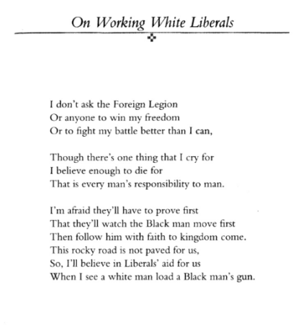 Maya Angelou: creation of white liberals using guilt as a weapon