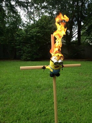 minion-crucified