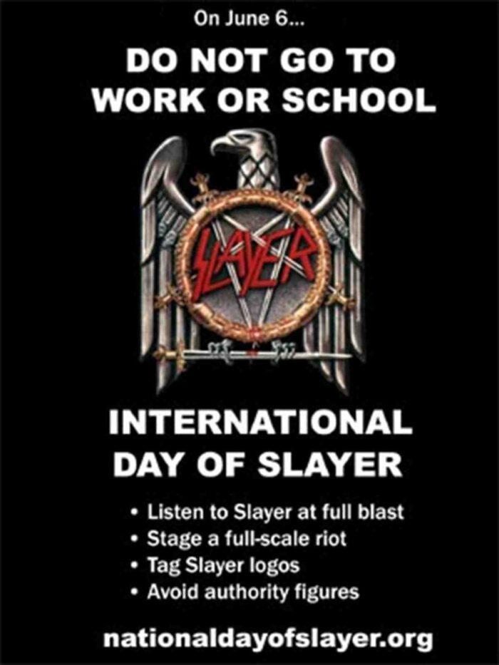 International Day of Slayer (2026)