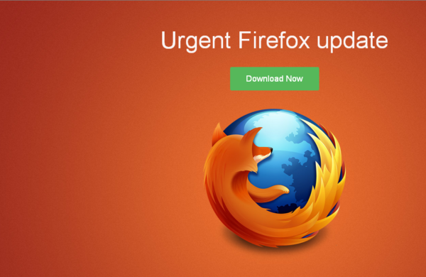 “Urgent Firefox Update” Malware
